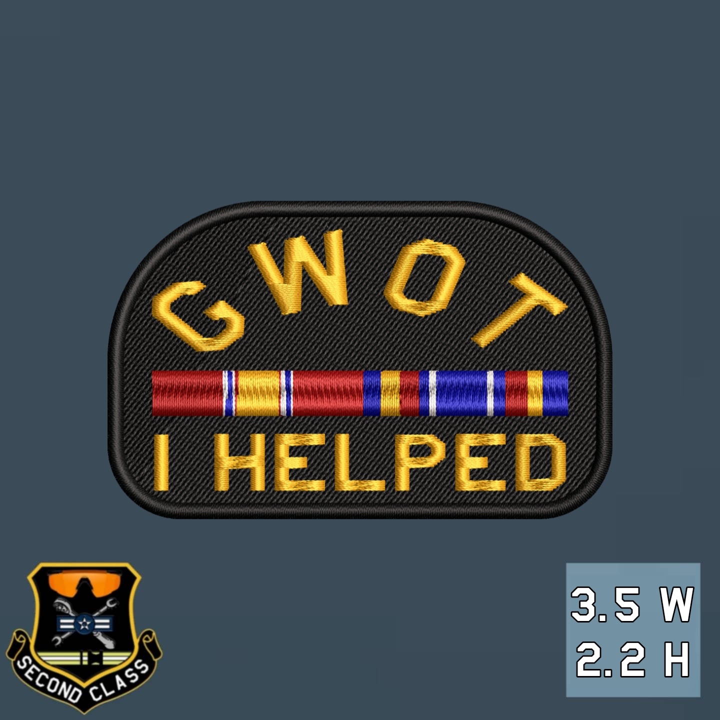 GWOT - I HELPED Patch