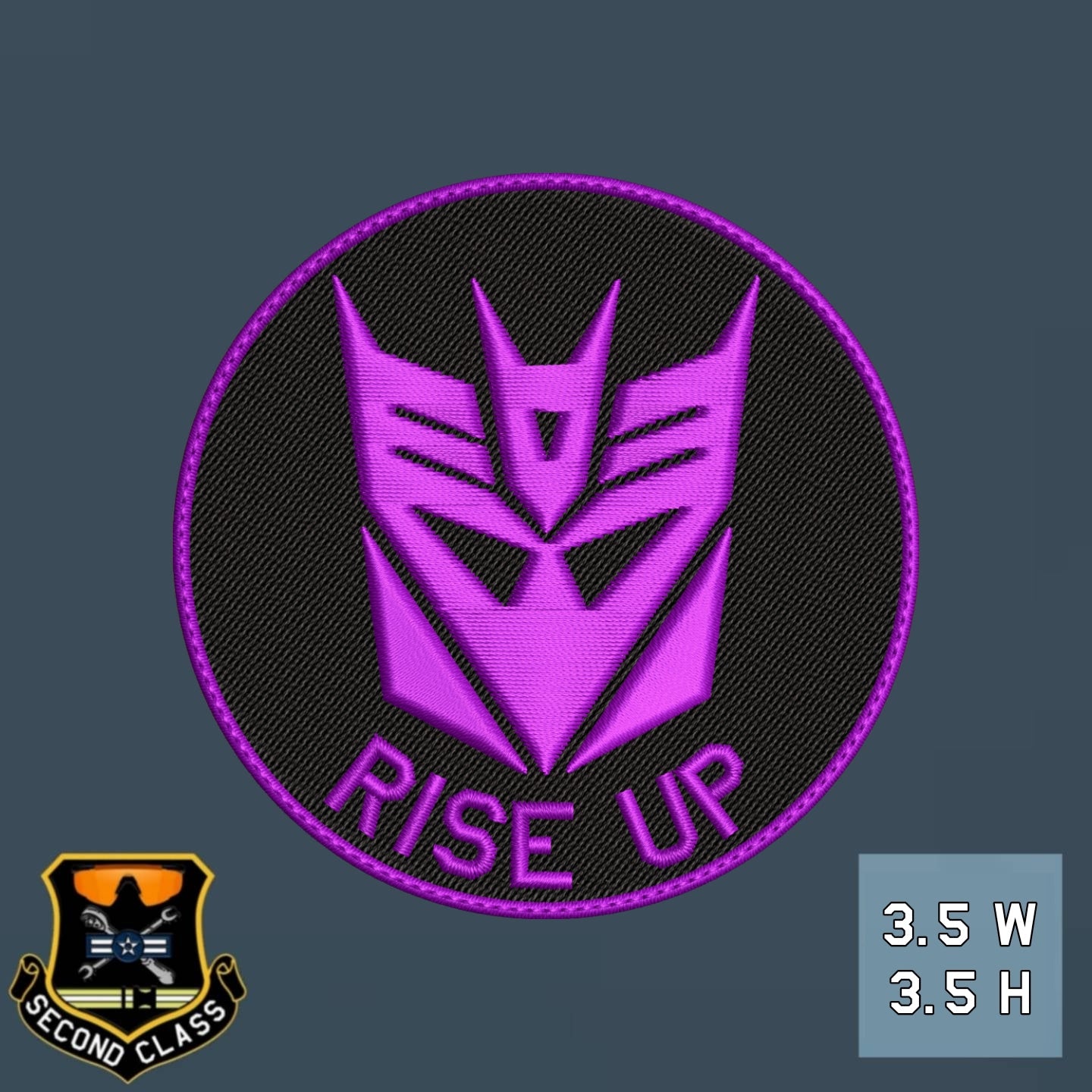 Decepticon RISE UP Morale Patch