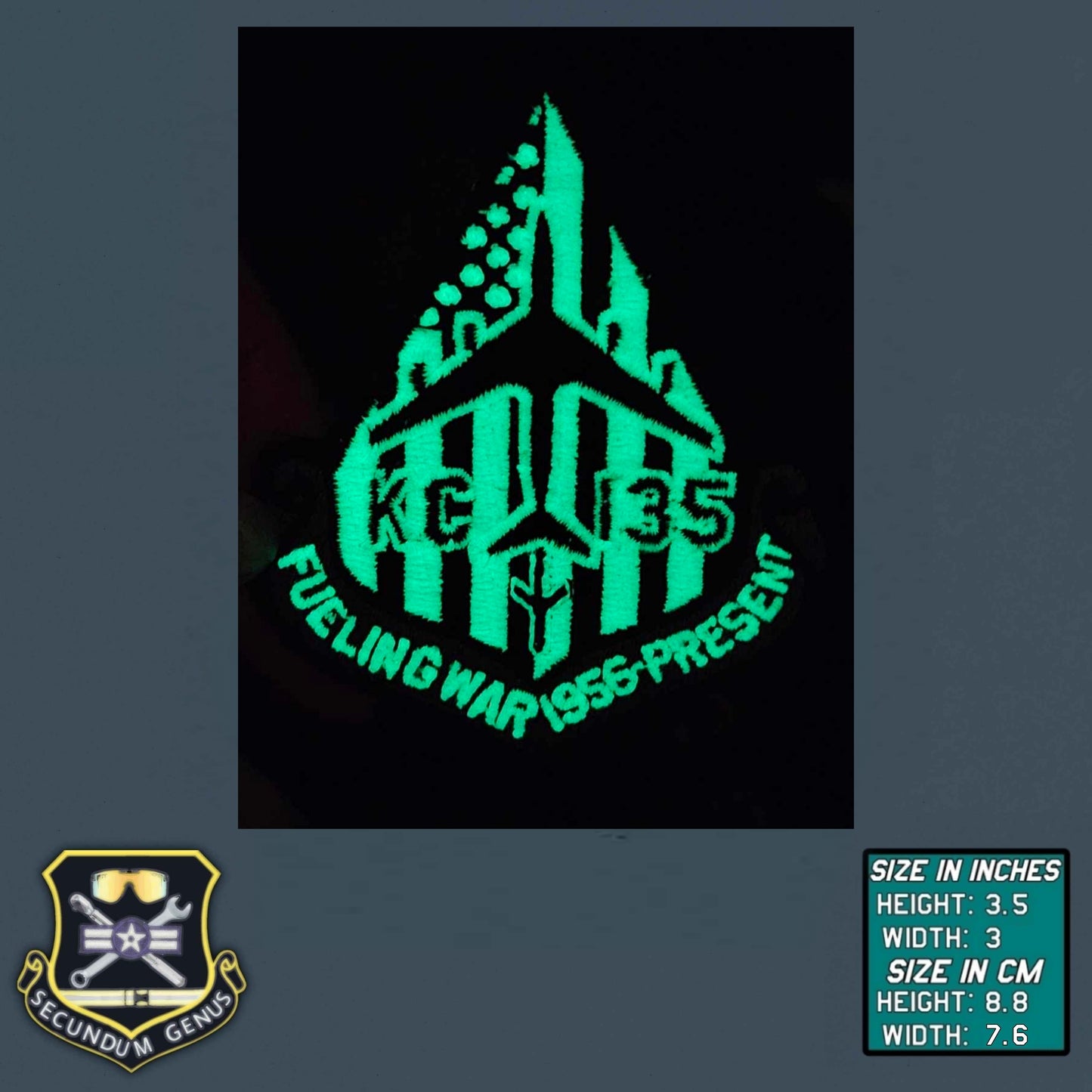 KC-135 Glow In The Dark Patch
