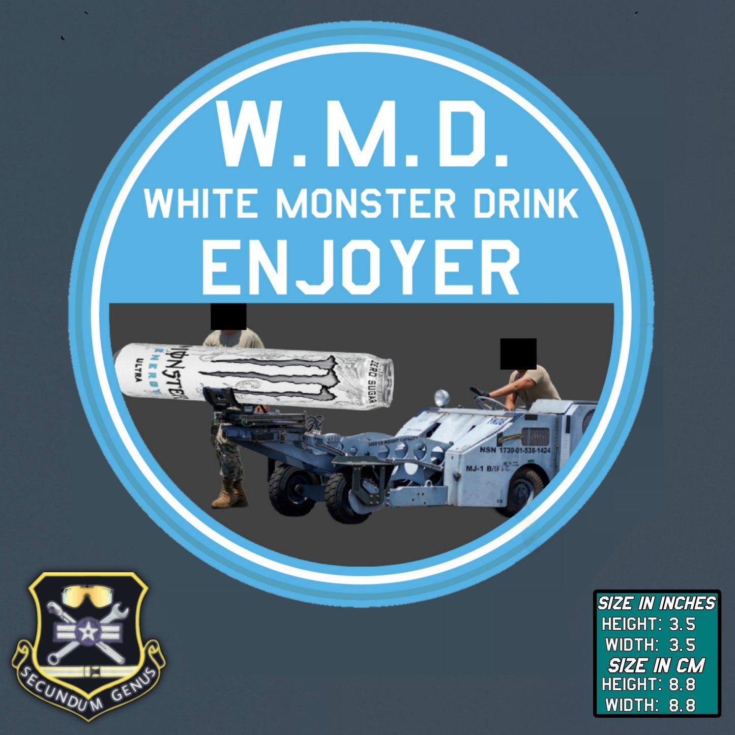W.M.D. Enjoyer PVC Patch