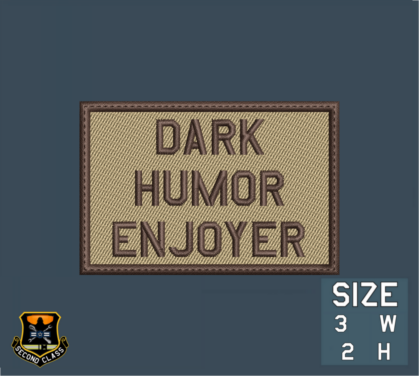 DARK HUMOR ENJOYER Morale Patch