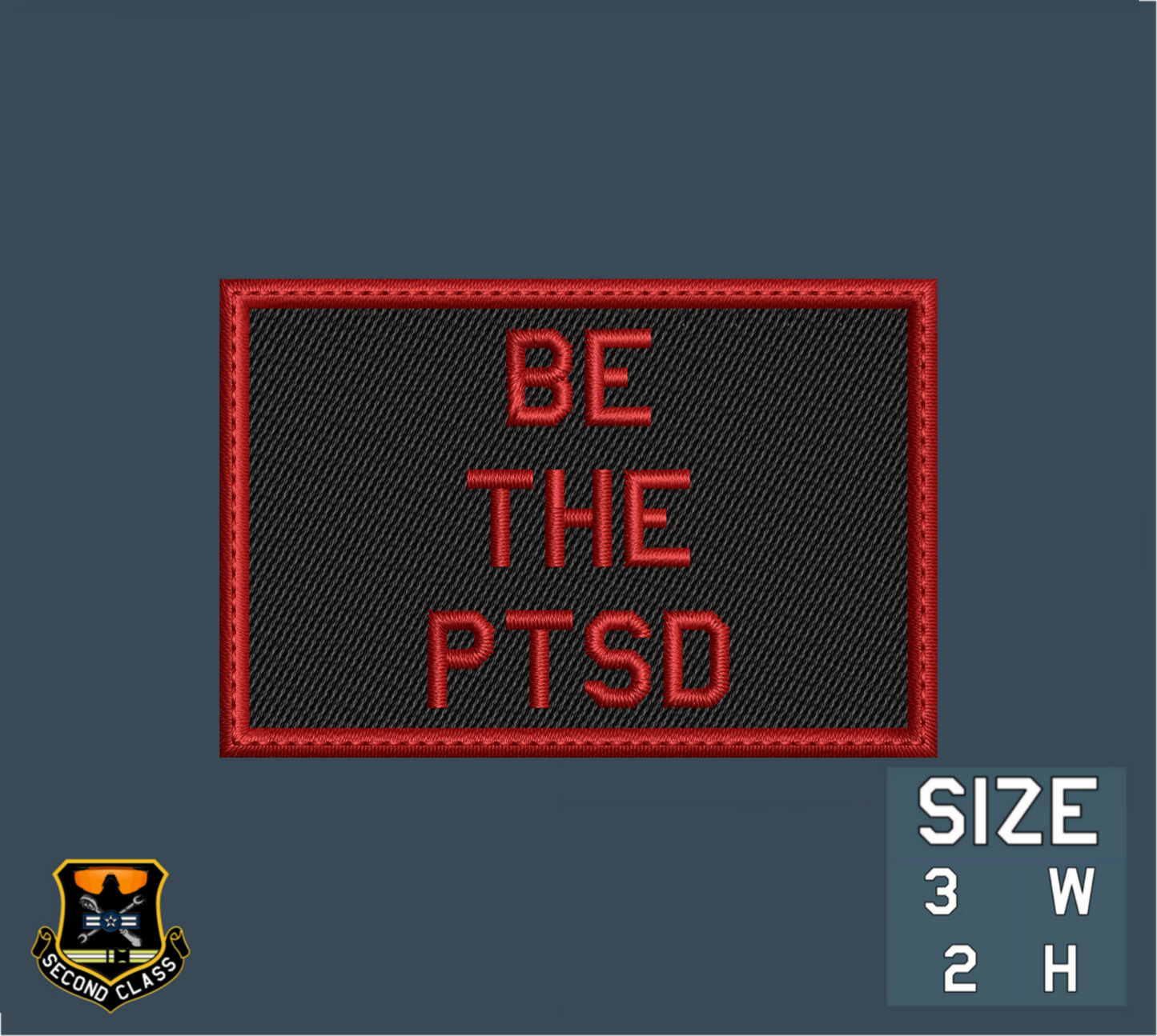BE THE PTSD Morale Patch
