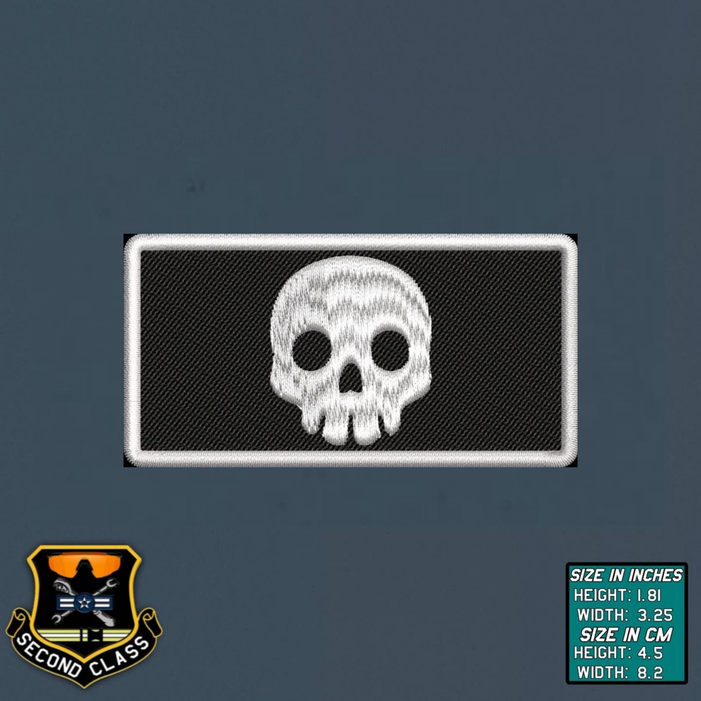 SKULL EMOJI Morale Patch