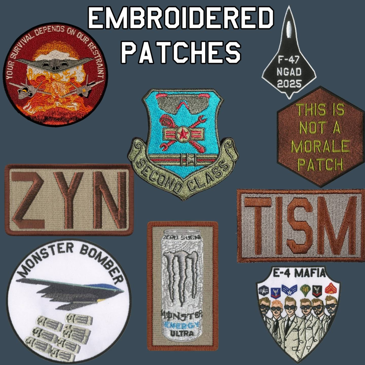Embroidered Patches
