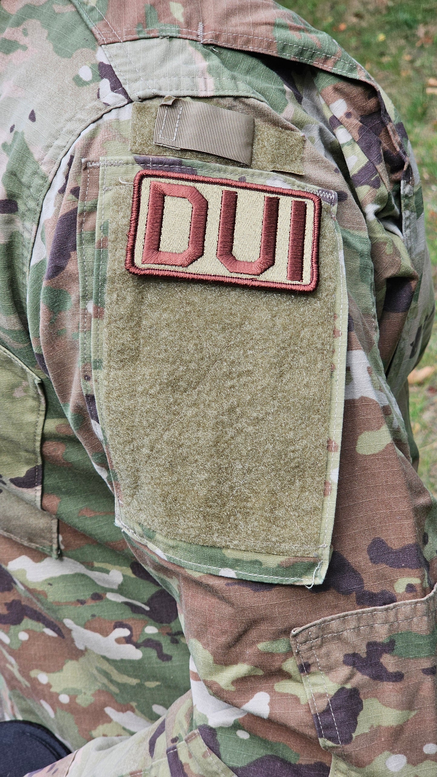 Driving while Under the Influence Duty Identifier Patch