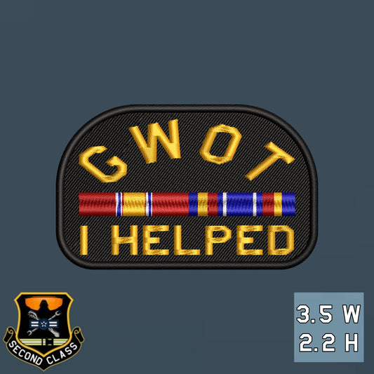 GWOT - I HELPED Patch