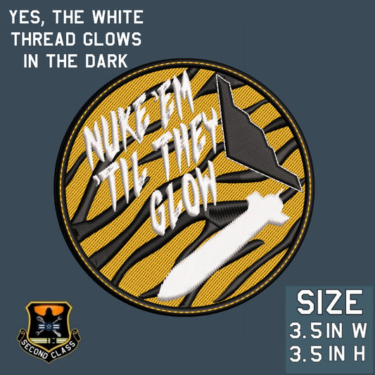 Nuke'em 'Til They Glow Morale Patch [Glows in the dark]