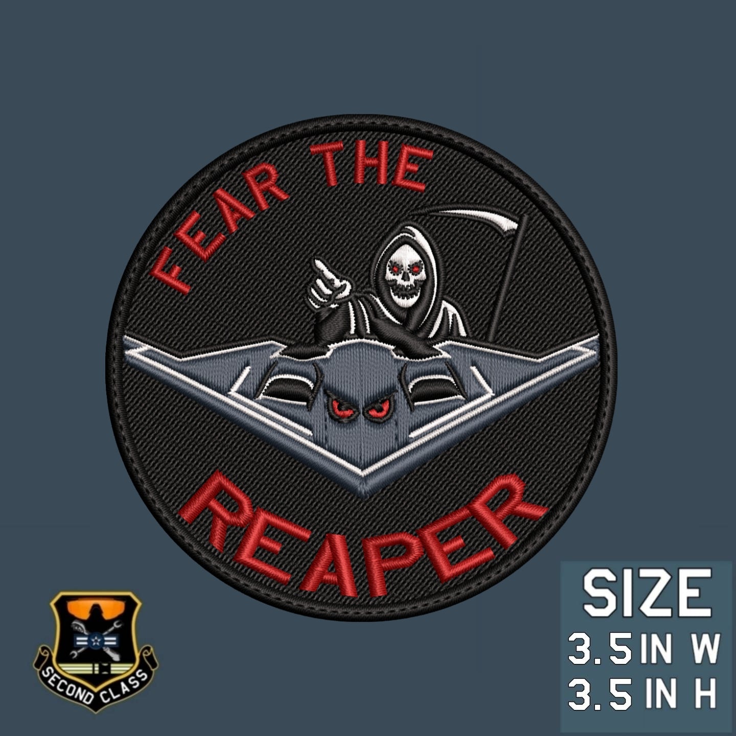 FEAR THE REAPER Morale Patch