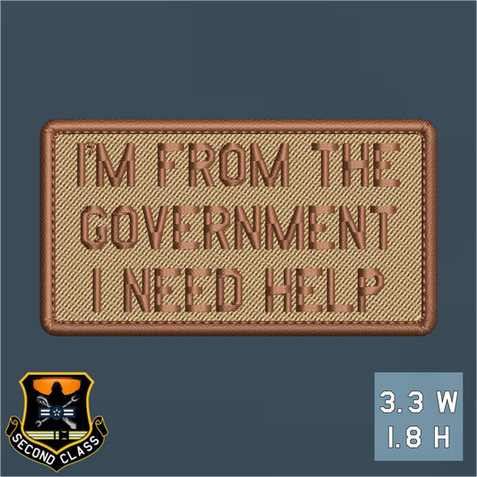 I'm from the Government I need help Patch