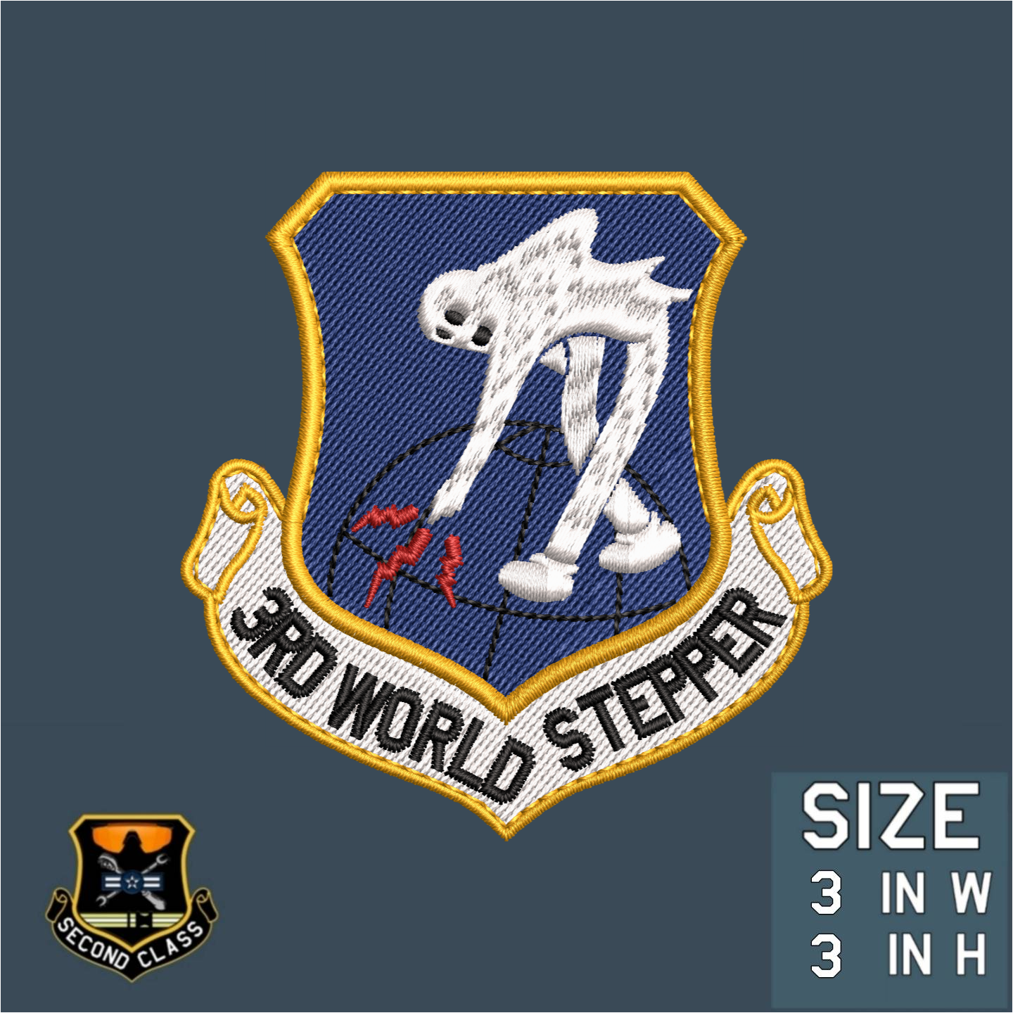 3rd World Stepper Morale Patch