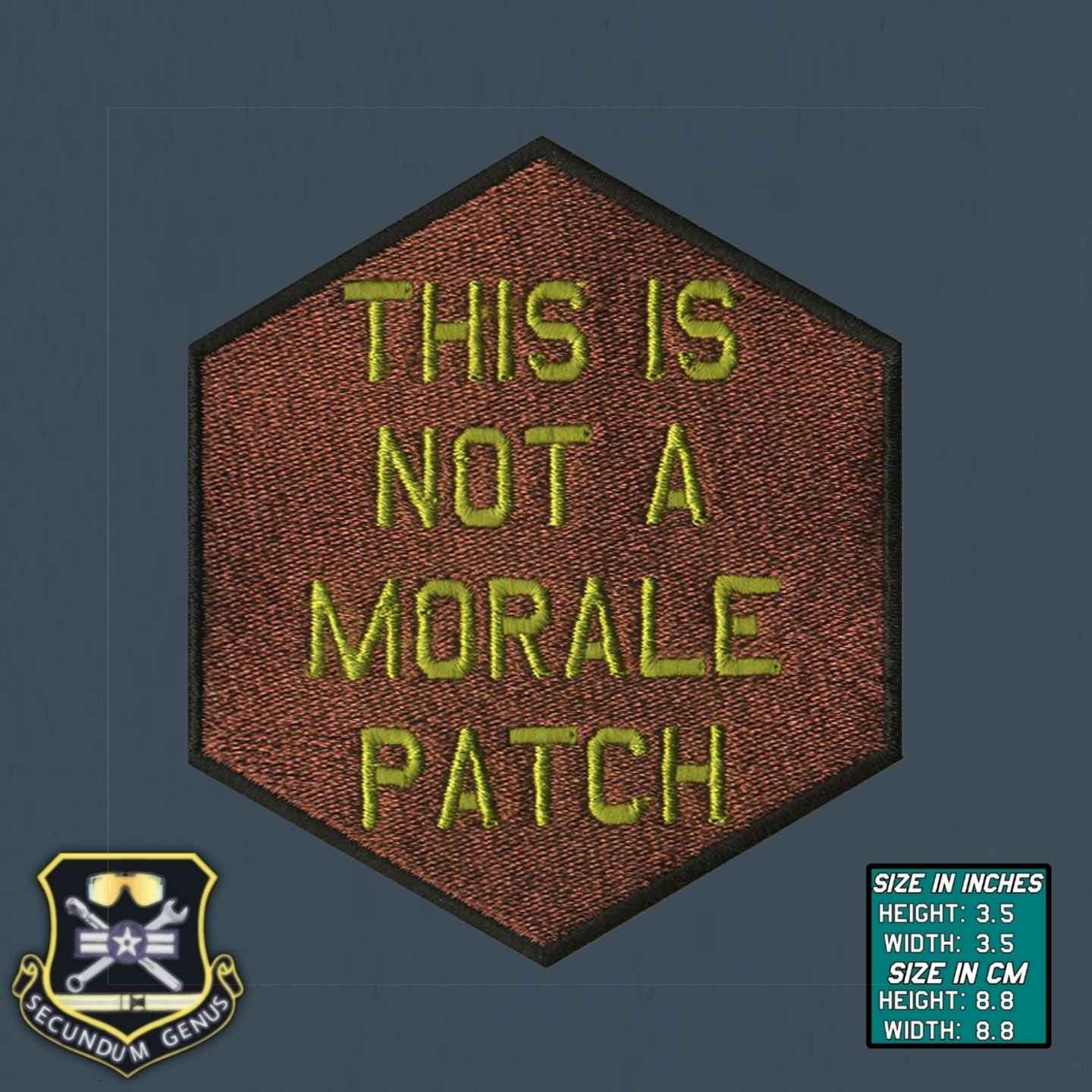 NOT A MORALE PATCH Patch