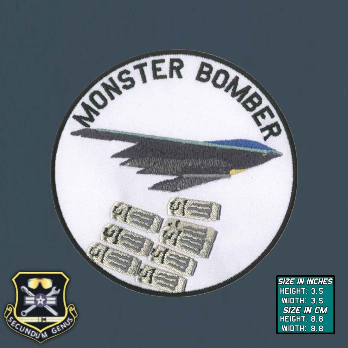 MONSTER BOMBER B-2 Patch