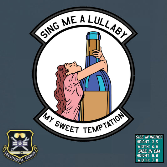 Sing Me A Lullaby PVC Patch