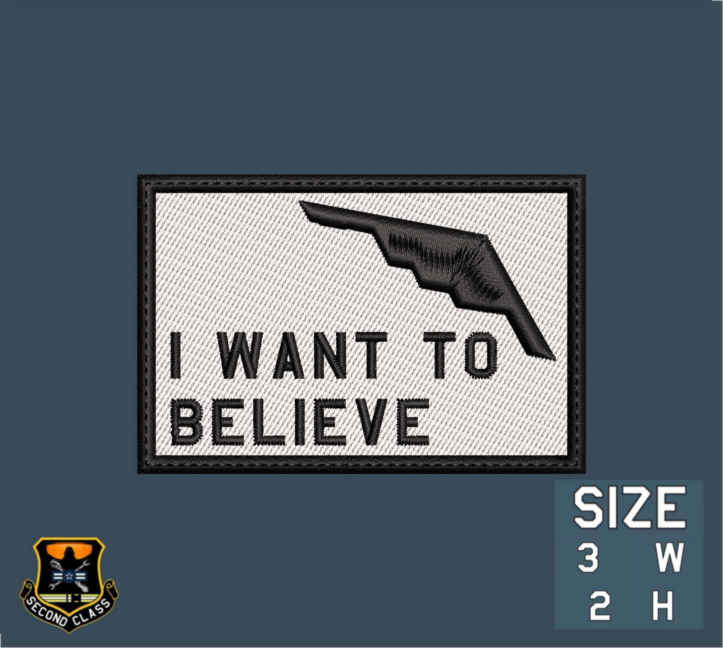 I WANT TO BELIEVE B-2 Morale Patch