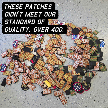 Mystery Patches [All fucked up - All with velcro]