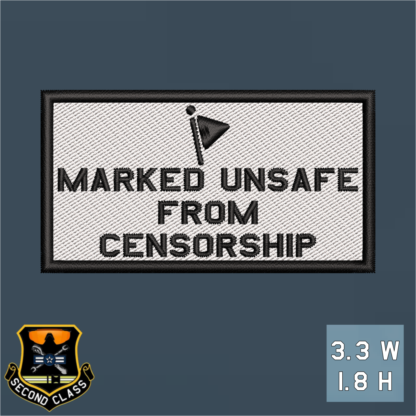 Marked UNSAFE from CENSORSHIP Morale Patch