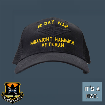 Midnight Hammer Veteran Hat