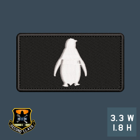 Penguin Silhouette Morale Patch [2 Variants]
