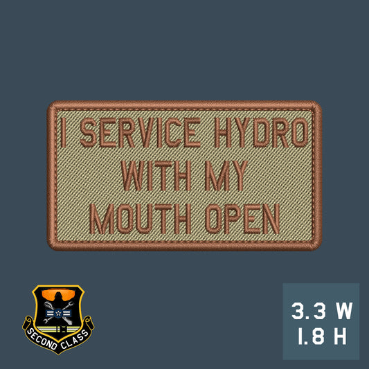 I service Hydro With My Mouth Open Duty Identifier