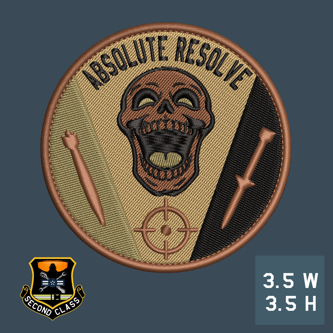 OPERATION ABSOLUTE RESOLVE Morale Patch [2 Variants]