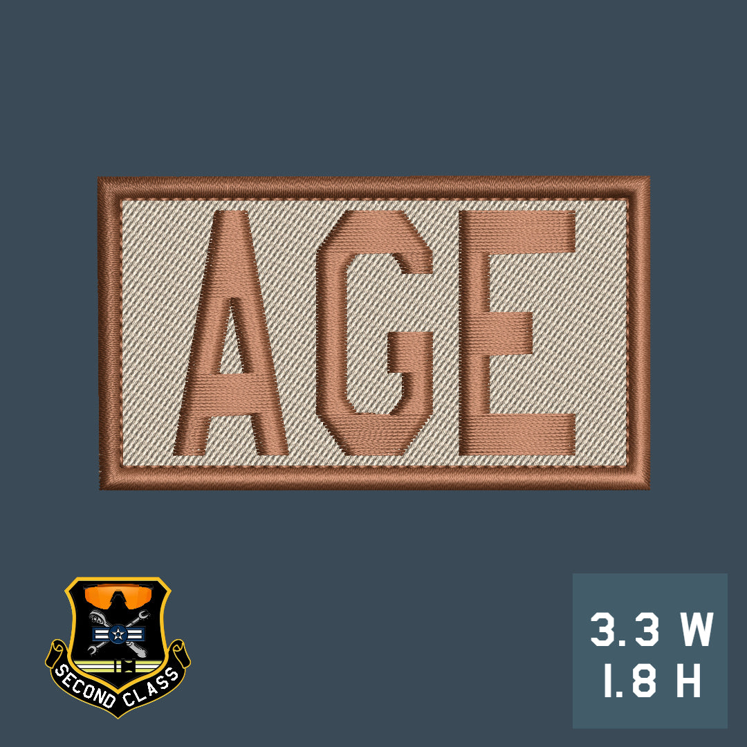 Aerospace Ground Equipment [AGE] Duty Identifier