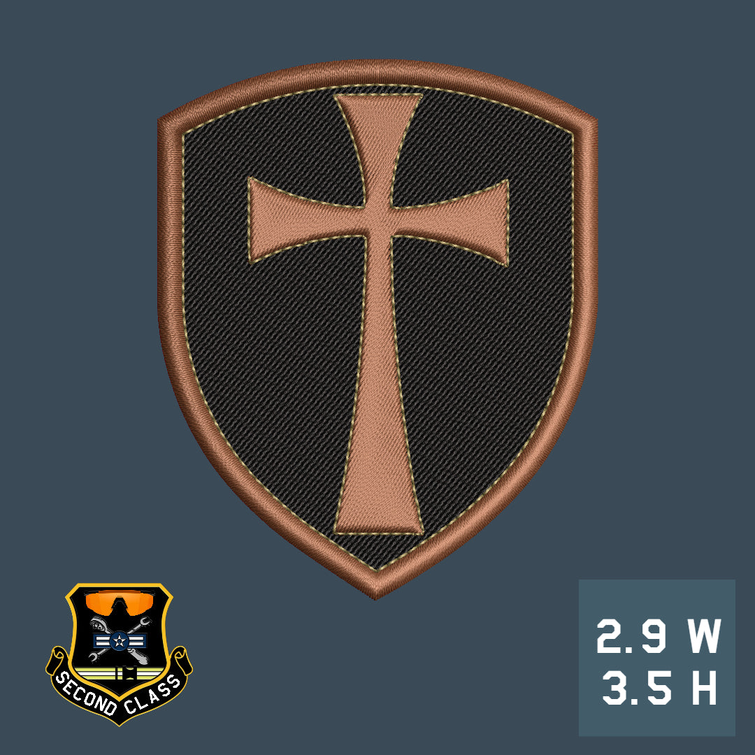 Cross Shield Morale Patch [2 Variants]