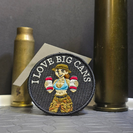 I LOVE BIG CANS Morale Patch