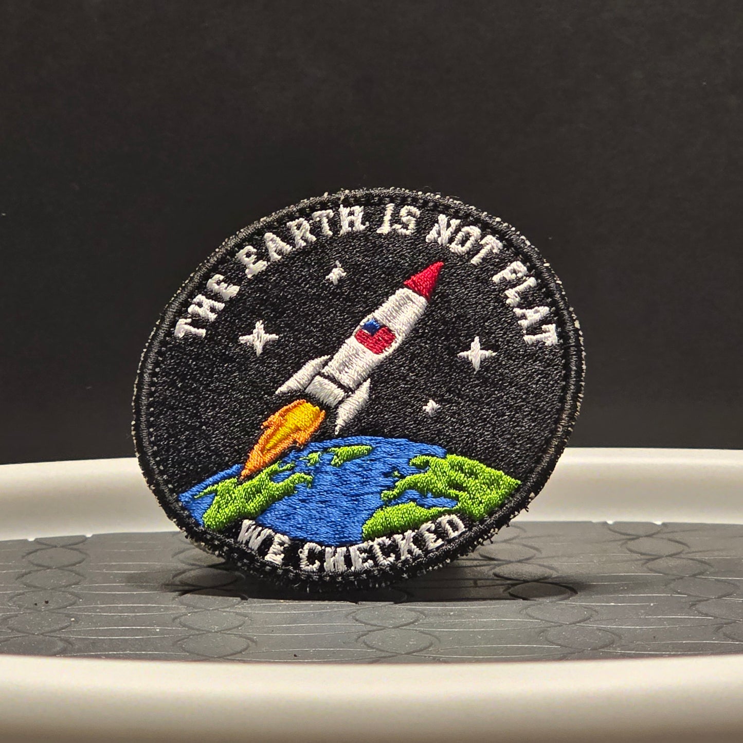 The Earth is Not Flat We Checked Patch