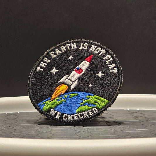 The Earth is Not Flat We Checked Patch