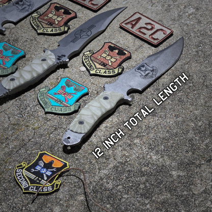 Airman 2nd Class Knife and Patches Bundle