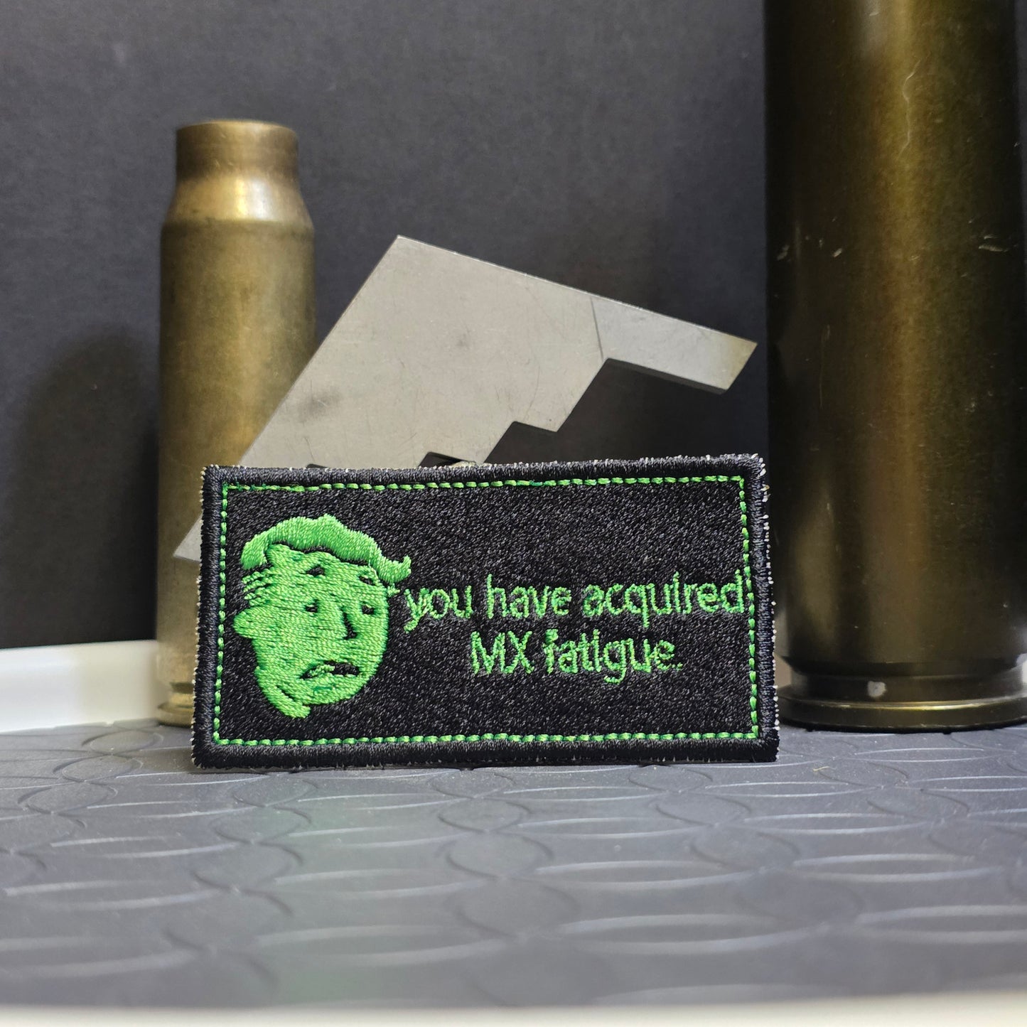 You Have Acquired MX Fatigue Morale Patch [2 Variants]