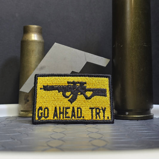Go ahead. Try. Morale Patch